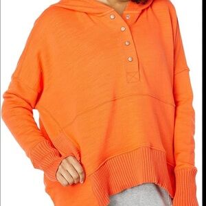 NWOT Free People Solid Honey Dove Pullover